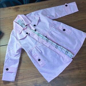 Betusline Pink Pea Coat for Kids